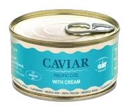 Cod Caviar, With Cream, 140g