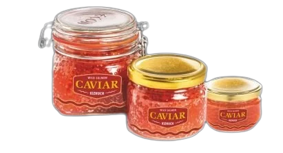 Kizhuch Caviar jars